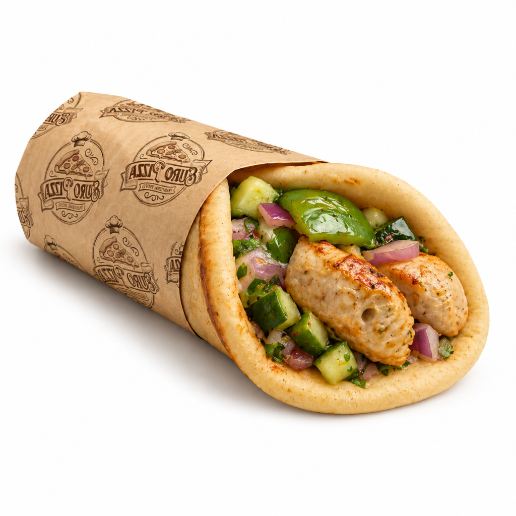 Chicken Kebab-Pitas